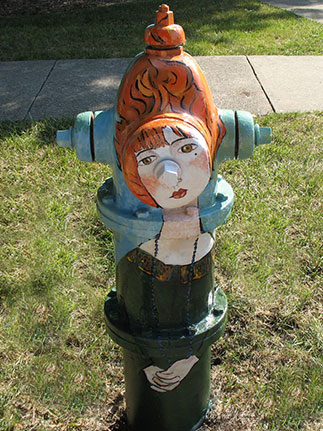 Central and Harvard - Painted Lady